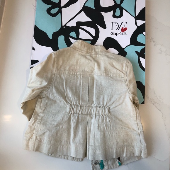 BNWT!  Diane Von Furstenberg DVF x Baby Gap size 4Y Girls Blazer with Bag - Picture 3 of 5